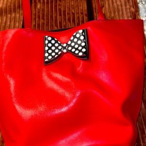 Disney Women’s Minnie Mouse Large Reversible Tote Bag